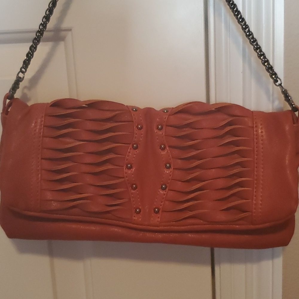 7chi leather purse